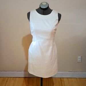 White dot c luce brand dress size large tie back sleeveless nwt